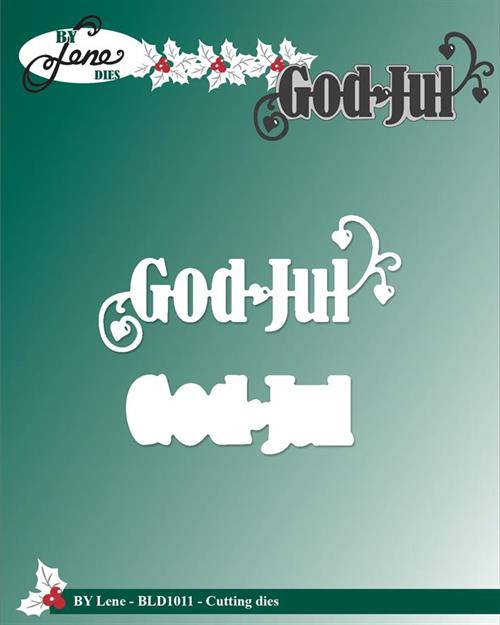 By Lene dies God Jul 7,3x3,3cm